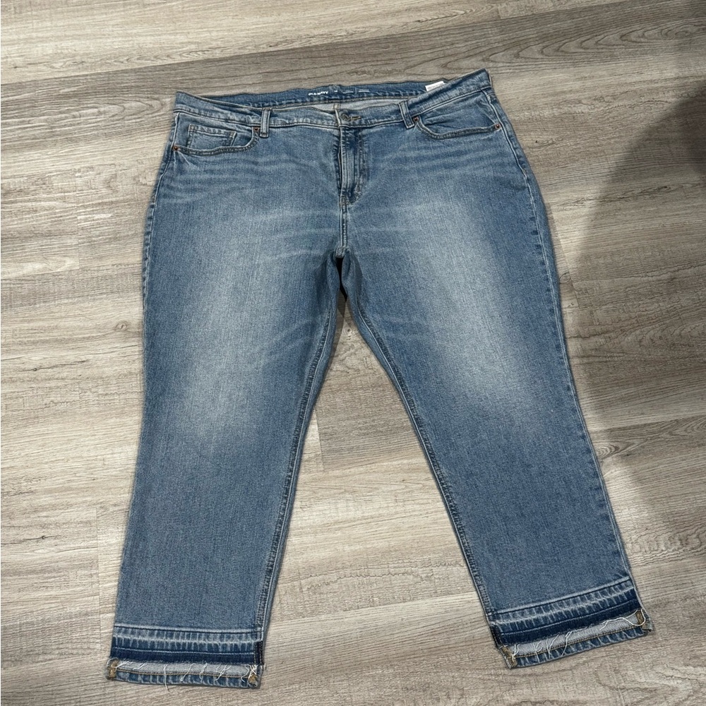 Old navy crop boyfriend jeans